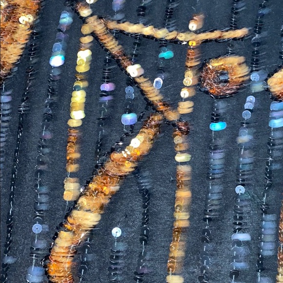 Unique sequin top, handmade in Italy - Picture 3 of 4